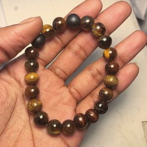 Mens Tigers Eye Bracelet